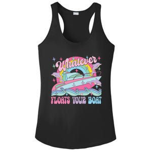 Whatever Floats Your Boat Ladies PosiCharge Competitor Racerback Tank