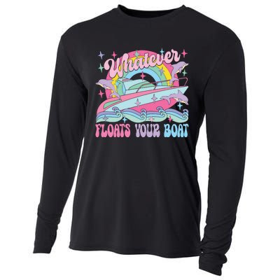 Whatever Floats Your Boat Cooling Performance Long Sleeve Crew