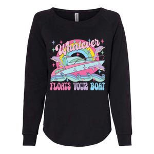 Whatever Floats Your Boat Womens California Wash Sweatshirt