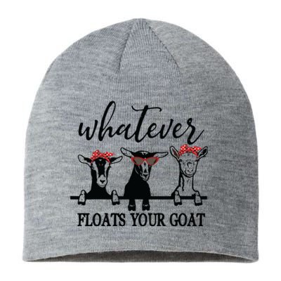 Whatever Floats Your Goat Lover Sustainable Beanie