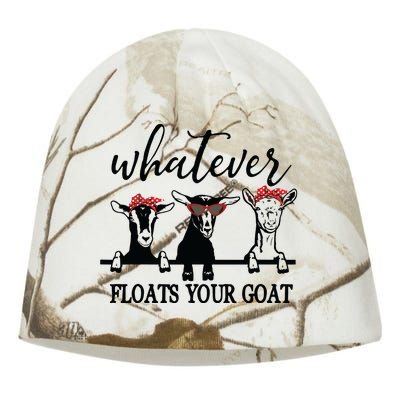 Whatever Floats Your Goat Lover Kati - Camo Knit Beanie