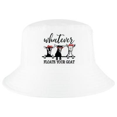 Whatever Floats Your Goat Lover Cool Comfort Performance Bucket Hat