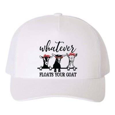 Whatever Floats Your Goat Lover Yupoong Adult 5-Panel Trucker Hat