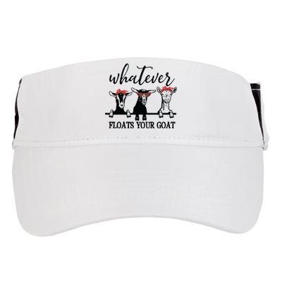 Whatever Floats Your Goat Lover Adult Drive Performance Visor