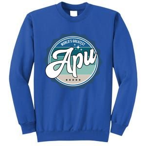 Worlds Greatest Apu Hungarian Dad Gift Sweatshirt