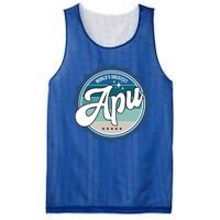 Worlds Greatest Apu Hungarian Dad Gift Mesh Reversible Basketball Jersey Tank