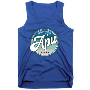 Worlds Greatest Apu Hungarian Dad Gift Tank Top