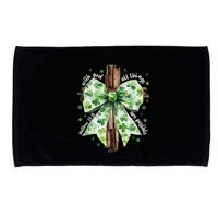With God All Thing Are Possible St. PatrickS Coquette Bow Microfiber Hand Towel