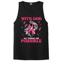 With God All Things Are Possible Breast Cancer Awareness PosiCharge Competitor Tank