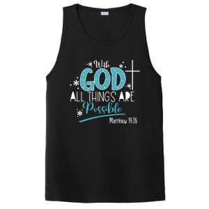 With God All Things Are Possible PosiCharge Competitor Tank