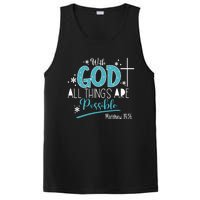 With God All Things Are Possible PosiCharge Competitor Tank