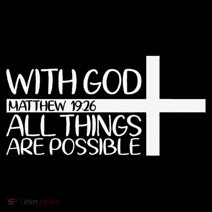 With God All Things Are Possible God Faith Jesus 4 City Backpack