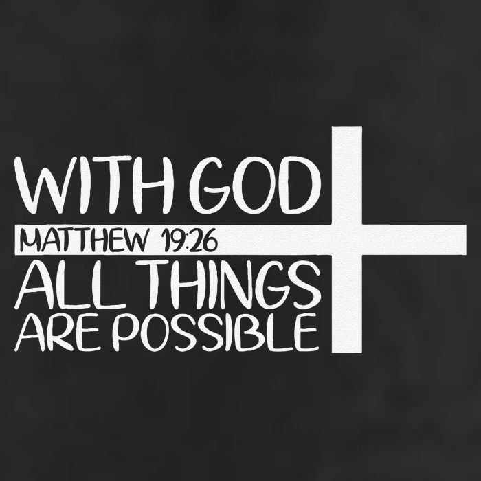 With God All Things Are Possible God Faith Jesus 4 11oz C Handle Ceramic Mug