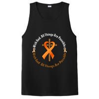 With God All Things Are Possible Multiple Sclerosis Awareness PosiCharge Competitor Tank