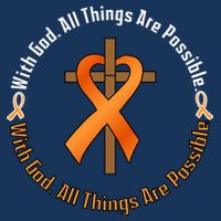 With God All Things Are Possible Multiple Sclerosis Awareness Infant Baby Jersey Bodysuit