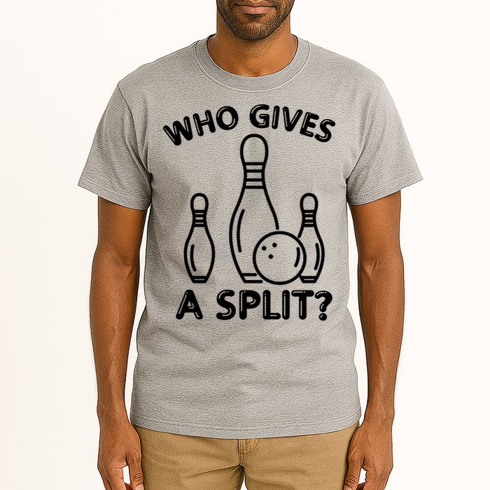 Who Gives A Split Funny Bowling Balls Tall T-Shirt