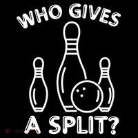 Who Gives A Split Funny Bowling Balls Button