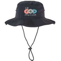 With God All Things Are Possible Bucket Hat