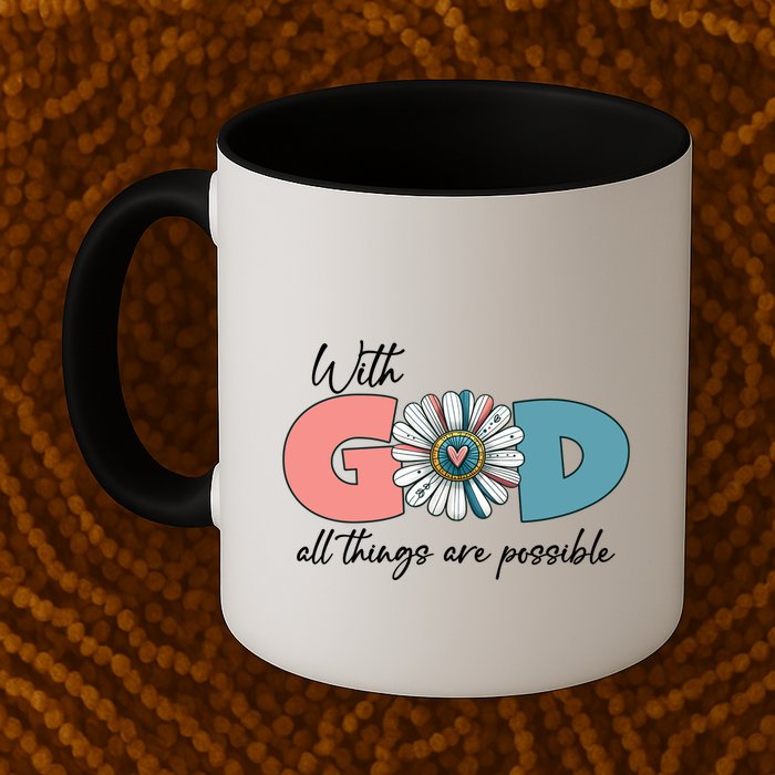 With God All Things Are Possible Mug