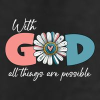 With God All Things Are Possible Microfiber Hand Towel