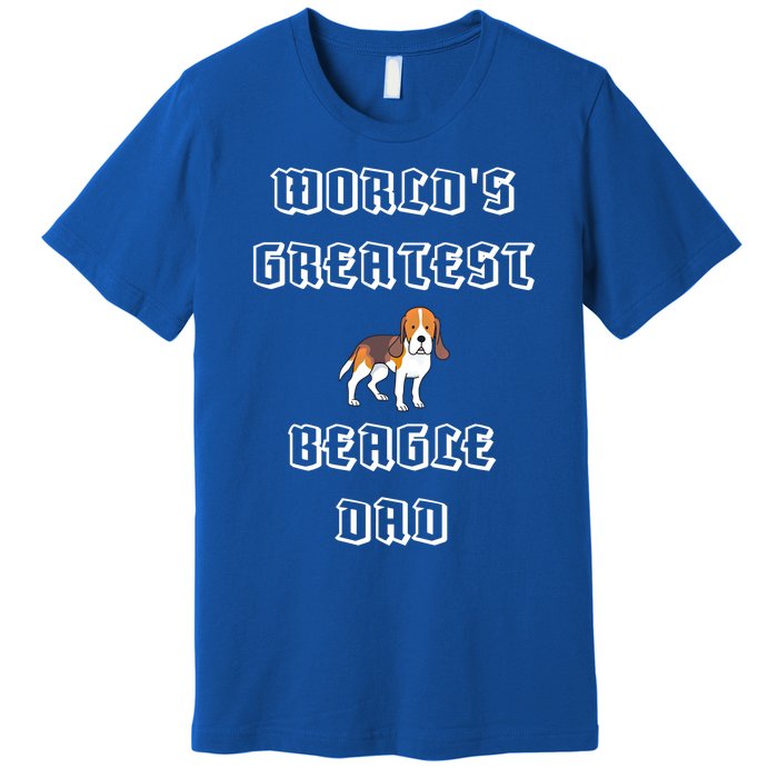 Worlds Greatest Beagle Dad Gift Premium T-Shirt