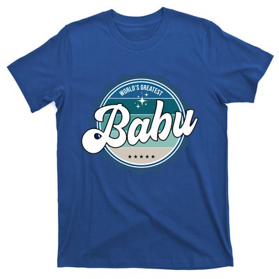 Worlds Greatest Babu Sardinian Dad Gift T-Shirt