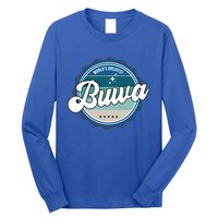 Worlds Greatest Buwa Nepali Dad Gift Long Sleeve Shirt