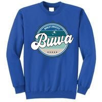 Worlds Greatest Buwa Nepali Dad Gift Tall Sweatshirt