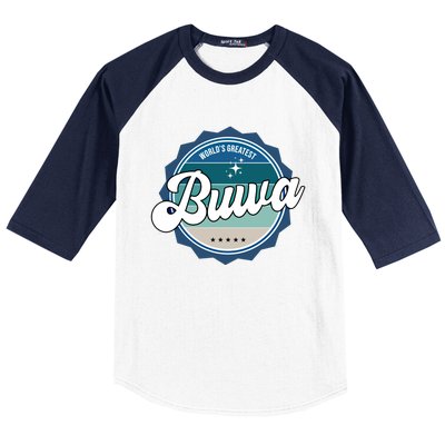 Worlds Greatest Buwa Nepali Dad Gift Baseball Sleeve Shirt