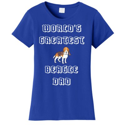 Worlds Greatest Beagle Dad Gift Women's T-Shirt