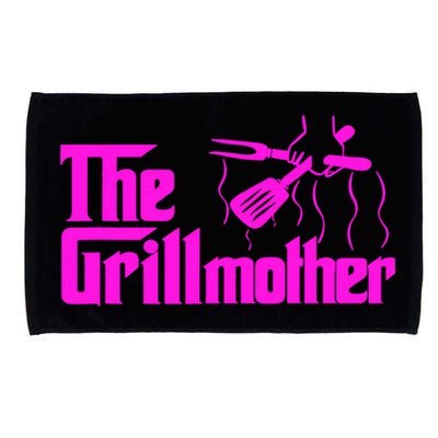Wo Grillfather Bbq Timer Barbecue Funny Tee Chef Bbq Cute Gift Microfiber Hand Towel