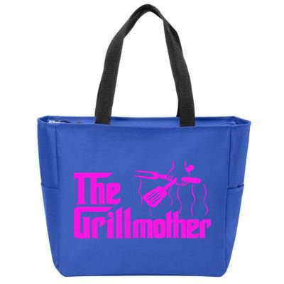 Wo Grillfather Bbq Timer Barbecue Funny Tee Chef Bbq Cute Gift Zip Tote Bag
