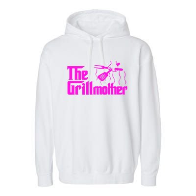 Wo Grillfather Bbq Timer Barbecue Funny Tee Chef Bbq Cute Gift Garment-Dyed Fleece Hoodie