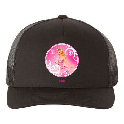 Wicked Glinda Bubble Pose Yupoong Adult 5-Panel Trucker Hat