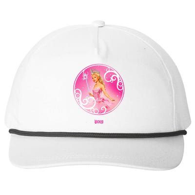 Wicked Glinda Bubble Pose Snapback Five-Panel Rope Hat