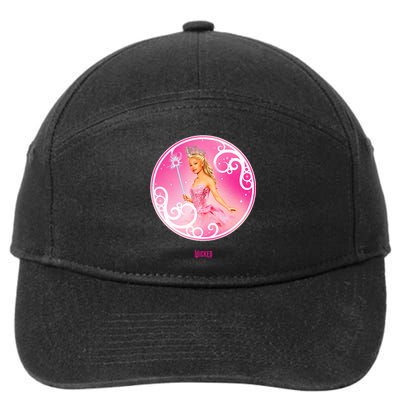 Wicked Glinda Bubble Pose 7-Panel Snapback Hat