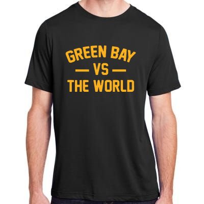 Wisconsin Green Bay Vs The World Adult ChromaSoft Performance T-Shirt