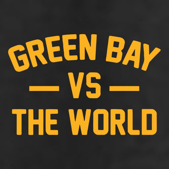 Wisconsin Green Bay Vs The World 11oz C Handle Ceramic Mug