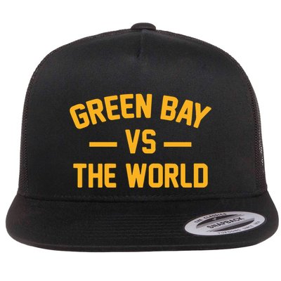 Wisconsin Green Bay Vs The World Flatbill Hat