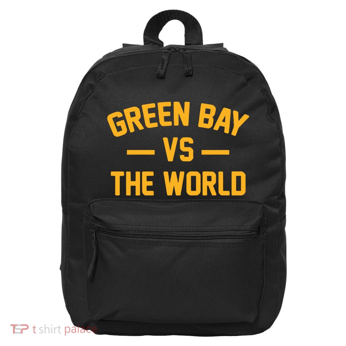 Wisconsin Green Bay Vs The World 16 in Basic Backpack