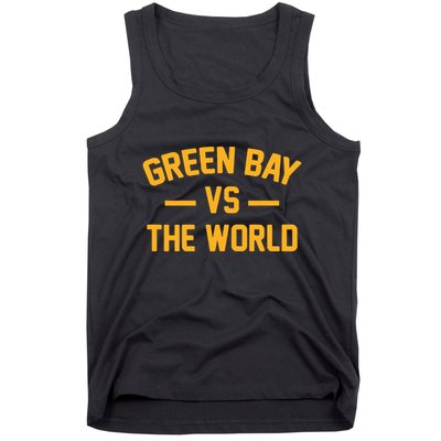 Wisconsin Green Bay Vs The World Tank Top