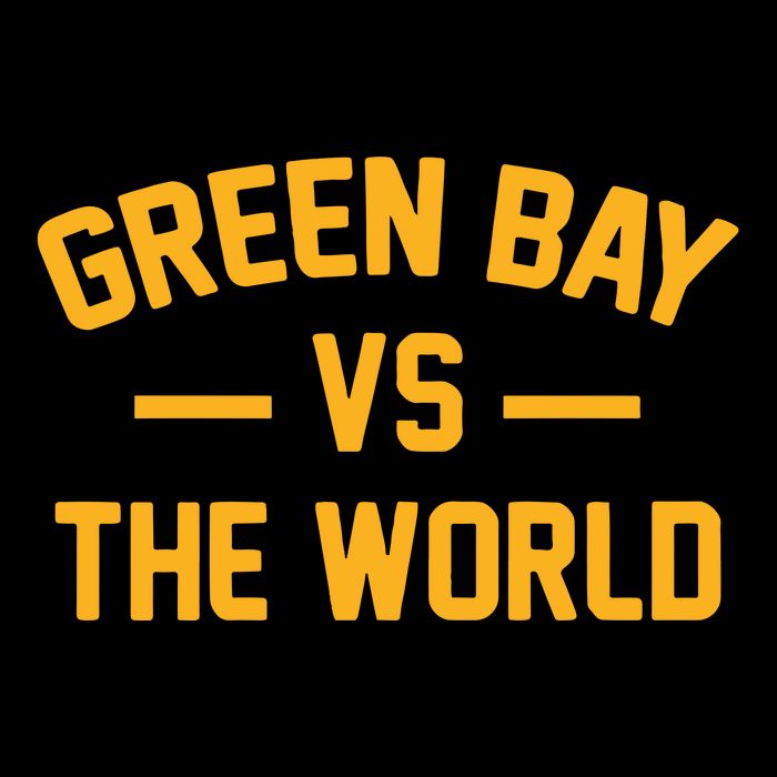 Wisconsin Green Bay Vs The World Zip Tote Bag
