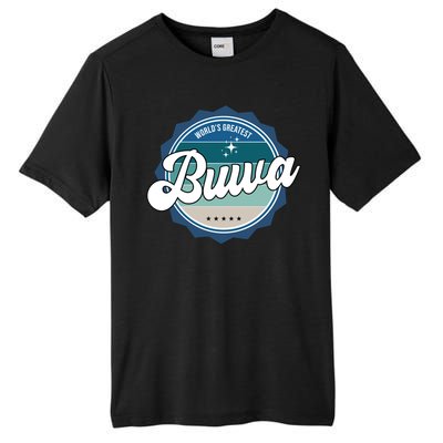 Worlds Greatest Buwa Nepali Dad Gift Tall Fusion ChromaSoft Performance T-Shirt