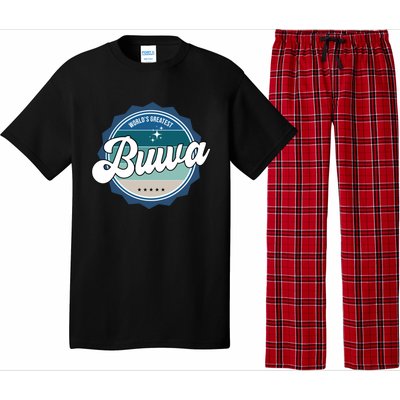 Worlds Greatest Buwa Nepali Dad Gift Pajama Set