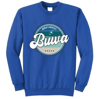 Worlds Greatest Buwa Nepali Dad Gift Tall Sweatshirt