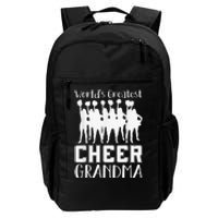 Worlds Greatest Cheer Grandma Funny Cheerleading Cheerleader Daily Commute Backpack