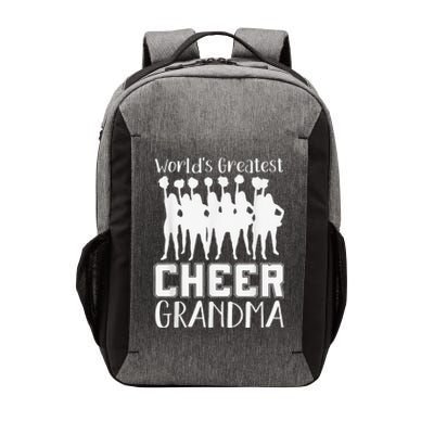 Worlds Greatest Cheer Grandma Funny Cheerleading Cheerleader Vector Backpack