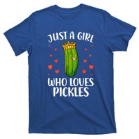 Women Girl Cute Pickle Cucumber Dill Pickle Lovers Gift T-Shirt