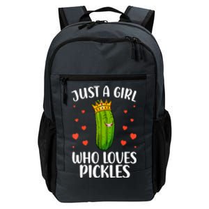 Women Girl Cute Pickle Cucumber Dill Pickle Lovers Gift Daily Commute Backpack