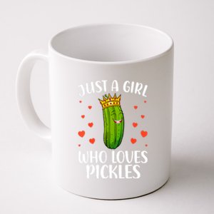 Women Girl Cute Pickle Cucumber Dill Pickle Lovers Gift Coffee Mug